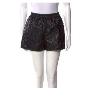 Christian Dior jacquard trotter shorts - black - size 6